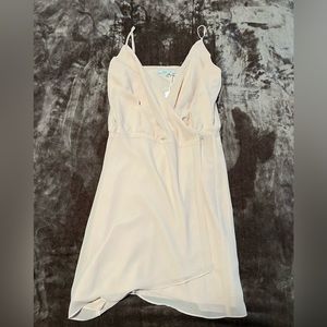 Naked Zebra Blush Wrap Dress - Size Medium